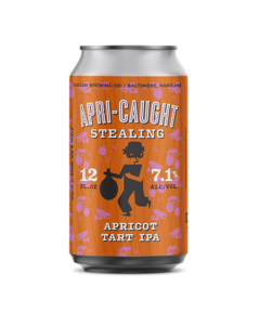 apri-caught stealing tart ipa brewed by duclaw brewing company