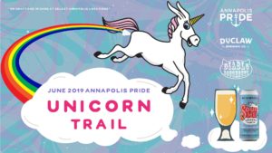 unicorn trail unicorn farts glitter sour beer brewed with fruity cereal for pride